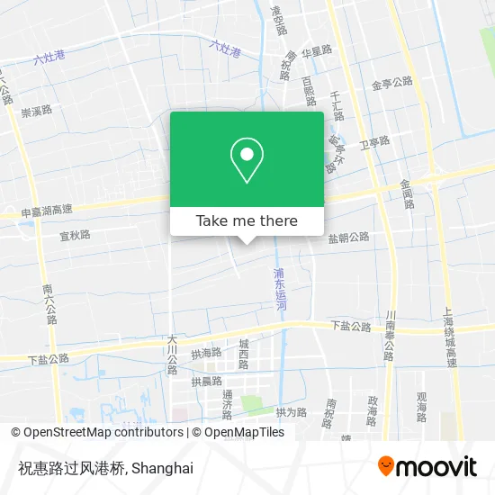 祝惠路过风港桥 map