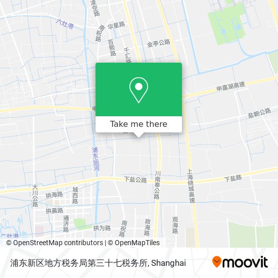 浦东新区地方税务局第三十七税务所 map