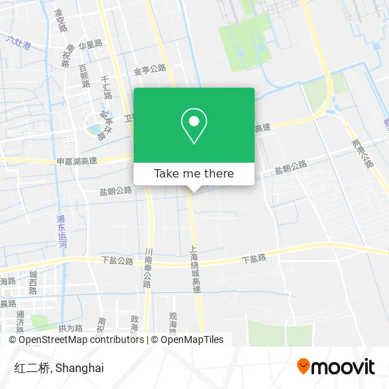 红二桥 map