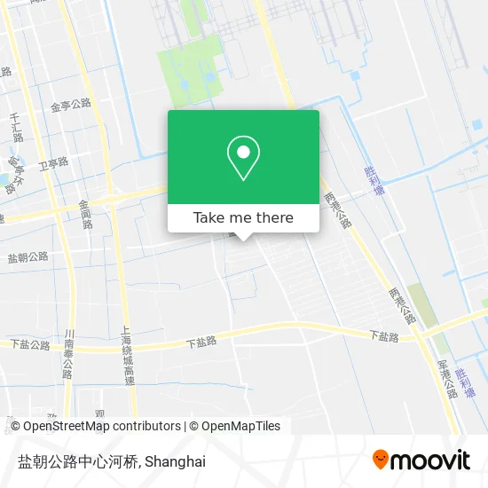 盐朝公路中心河桥 map
