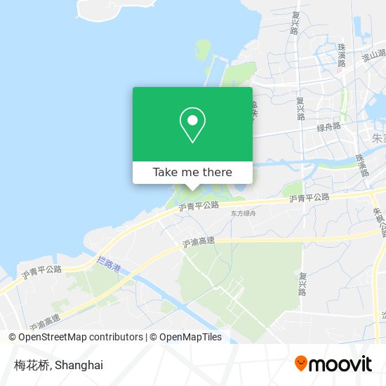 梅花桥 map