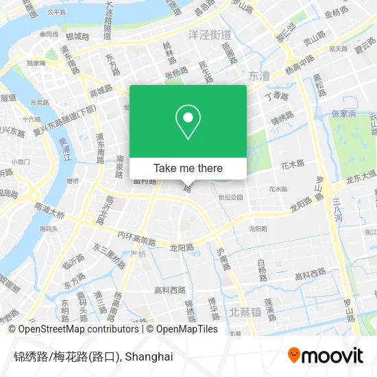 锦绣路/梅花路(路口) map