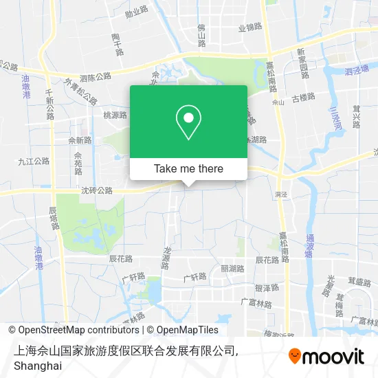 上海佘山国家旅游度假区联合发展有限公司 map