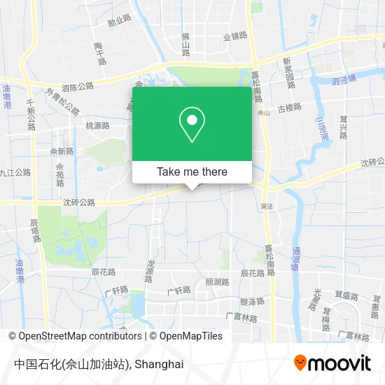 中国石化(佘山加油站) map