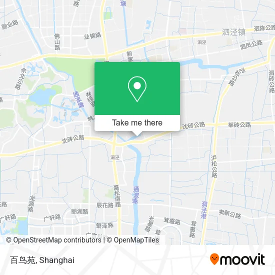 百鸟苑 map