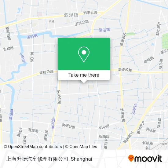 上海升扬汽车修理有限公司 map