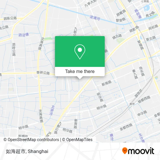 如海超市 map