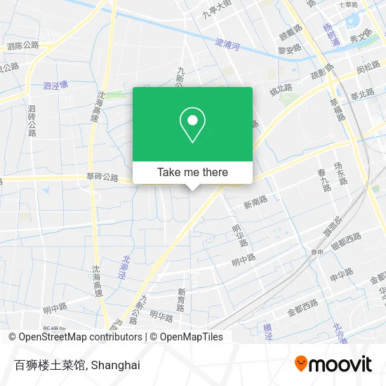 百狮楼土菜馆 map
