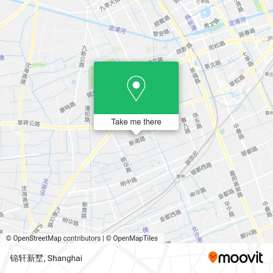 锦轩新墅 map
