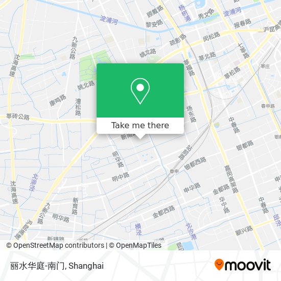 丽水华庭-南门 map