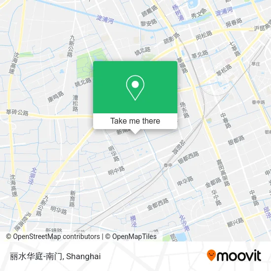 丽水华庭-南门 map