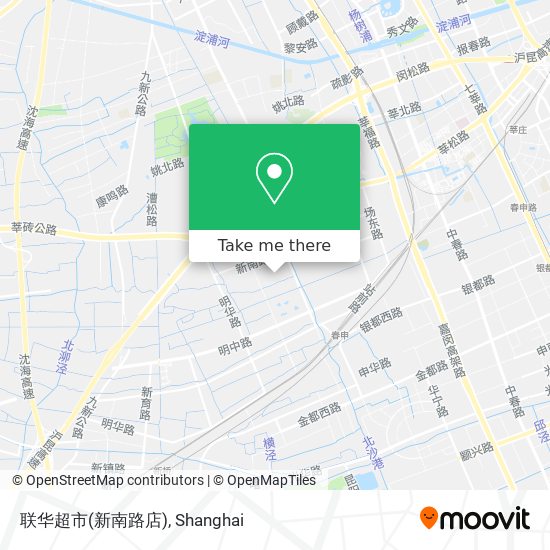 联华超市(新南路店) map