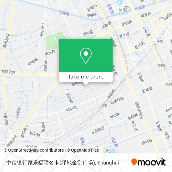 中信银行家乐福联名卡(绿地金御广场) map