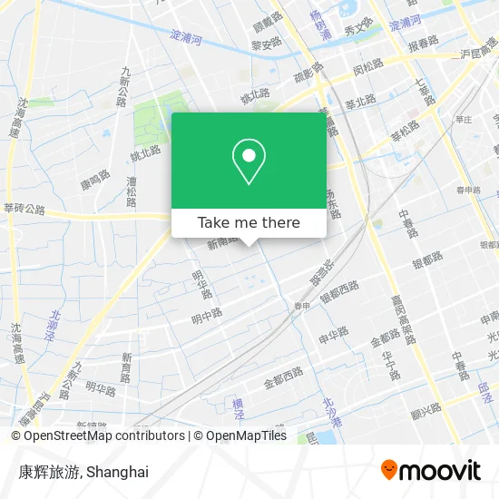 康辉旅游 map