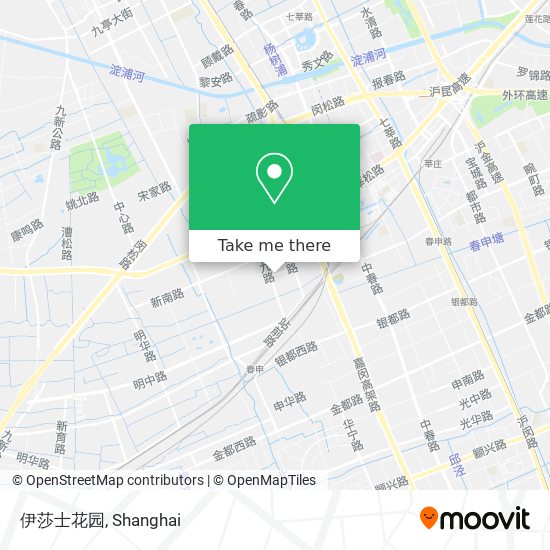 伊莎士花园 map