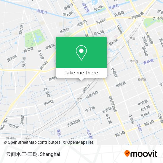 云间水庄-二期 map