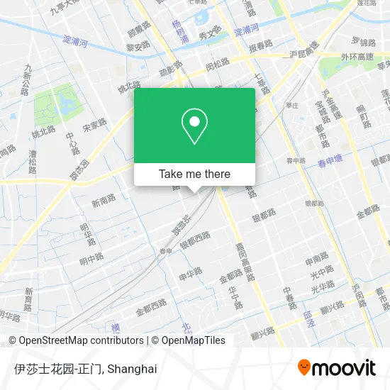 伊莎士花园-正门 map