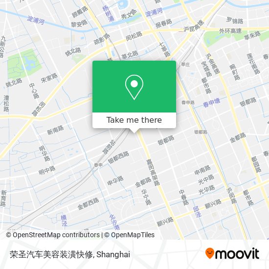荣圣汽车美容装潢快修 map