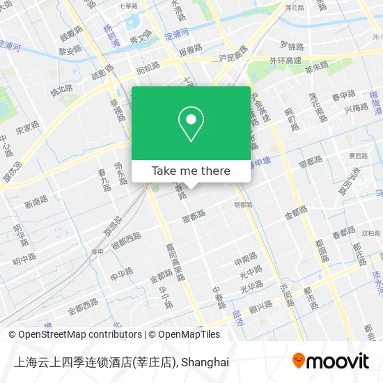 上海云上四季连锁酒店(莘庄店) map