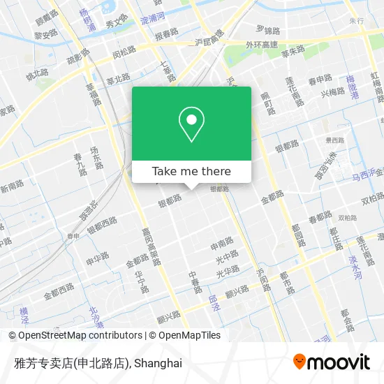 雅芳专卖店(申北路店) map