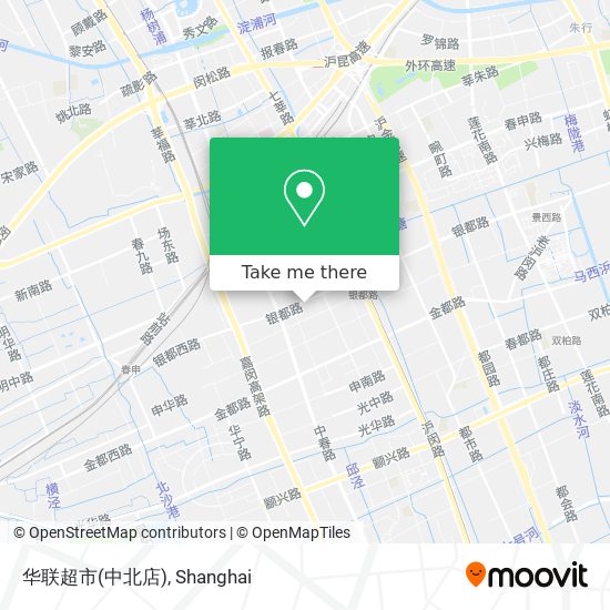 华联超市(中北店) map