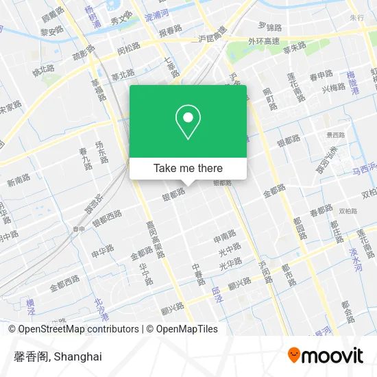 馨香阁 map