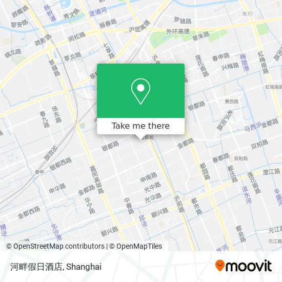河畔假日酒店 map