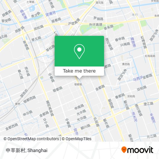 申莘新村 map