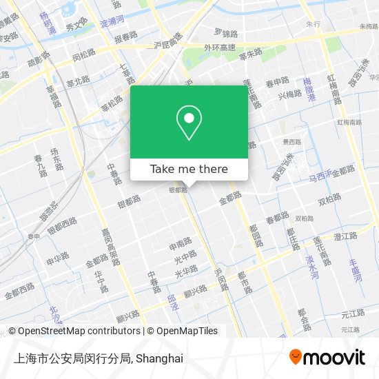 上海市公安局闵行分局 map
