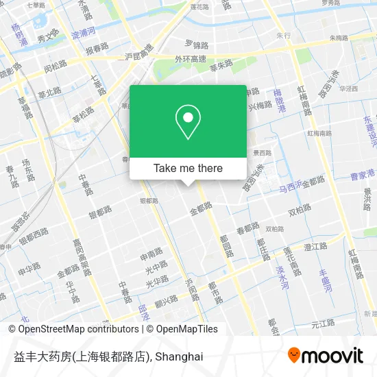 益丰大药房(上海银都路店) map