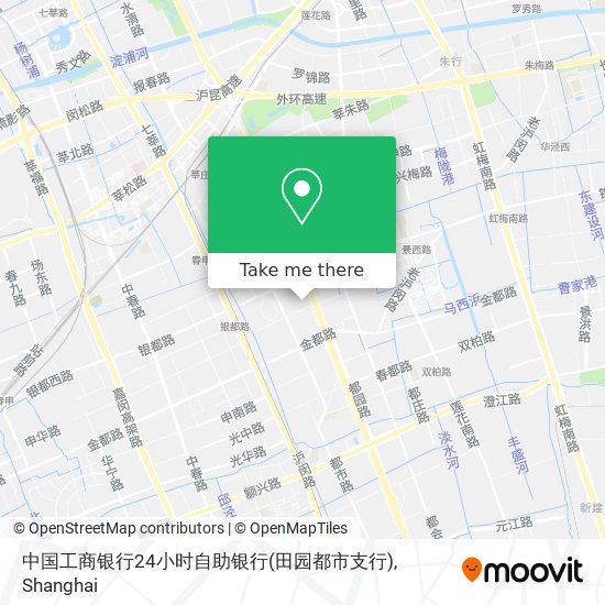 中国工商银行24小时自助银行(田园都市支行) map