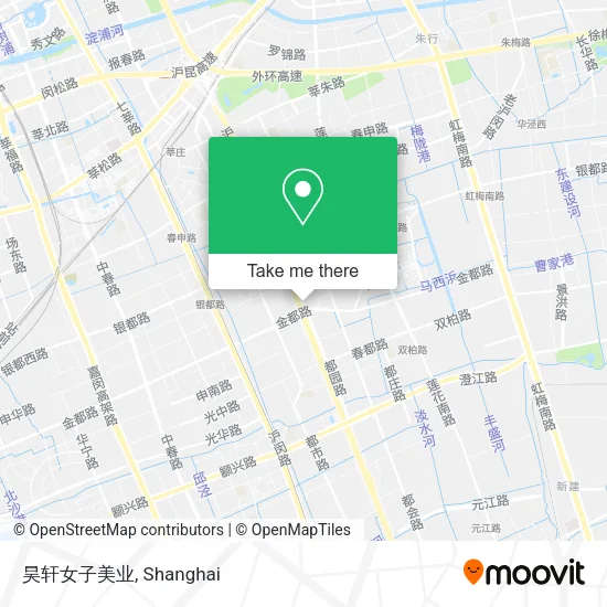 昊轩女子美业 map