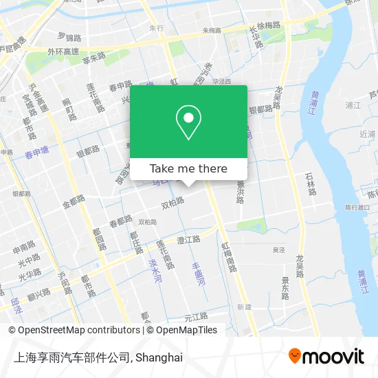 上海享雨汽车部件公司 map