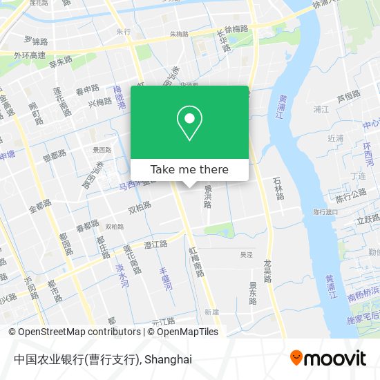 中国农业银行(曹行支行) map