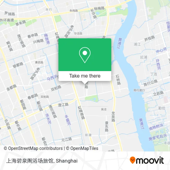 上海碧泉阁浴场旅馆 map