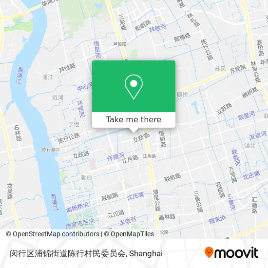 闵行区浦锦街道陈行村民委员会 map