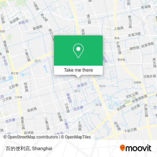 百的便利店 map