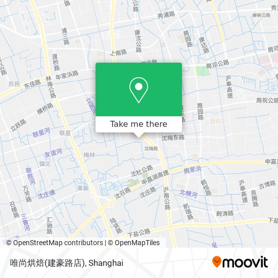 唯尚烘焙(建豪路店) map