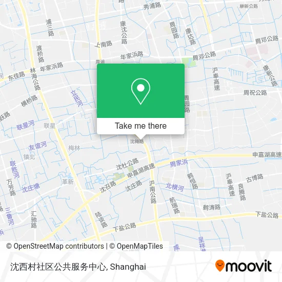 沈西村社区公共服务中心 map
