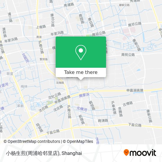 小杨生煎(周浦哈邻里店) map