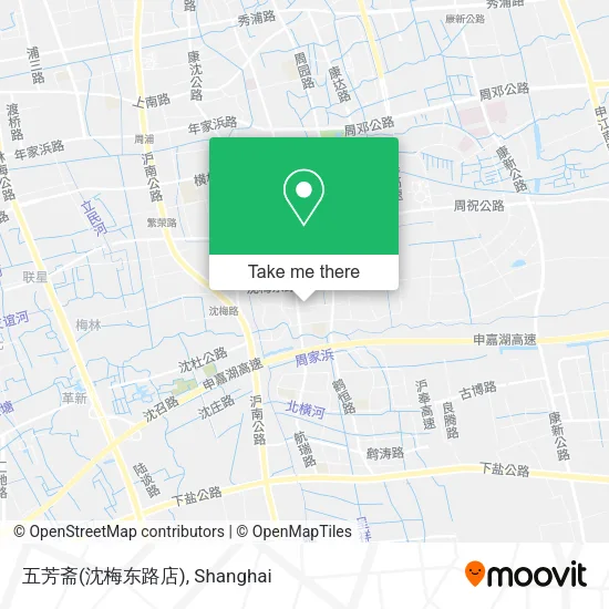 五芳斋(沈梅东路店) map