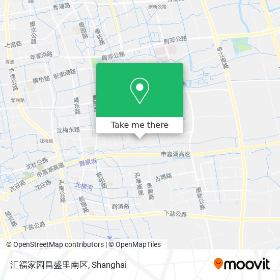 汇福家园昌盛里南区 map