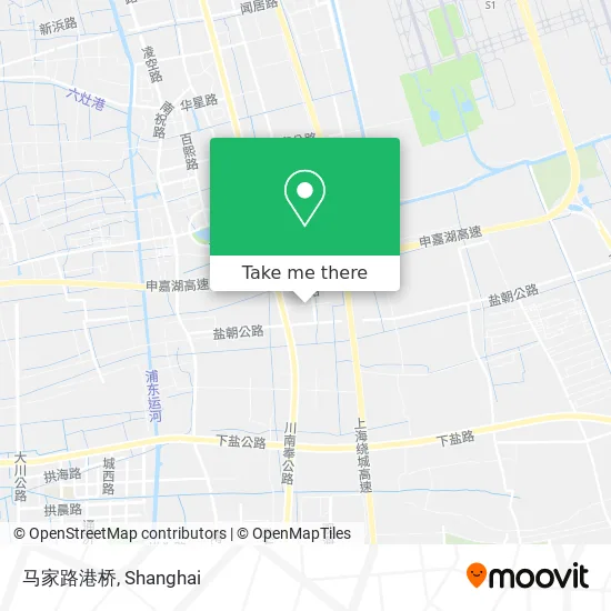 马家路港桥 map