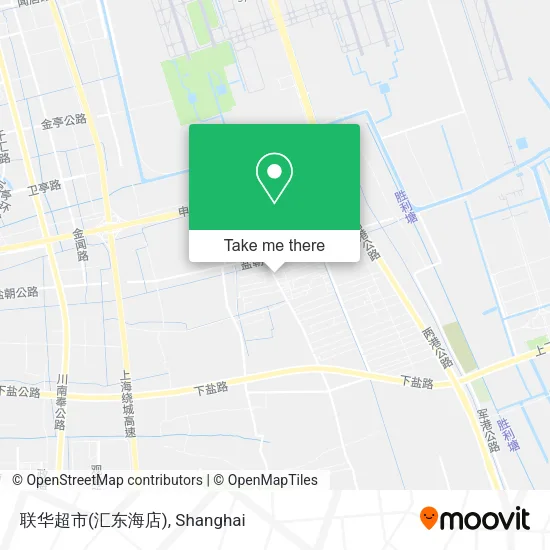 联华超市(汇东海店) map