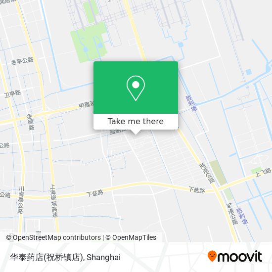 华泰药店(祝桥镇店) map