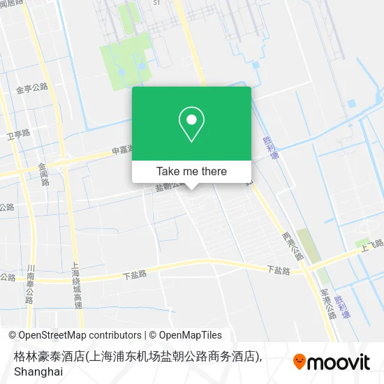 格林豪泰酒店(上海浦东机场盐朝公路商务酒店) map