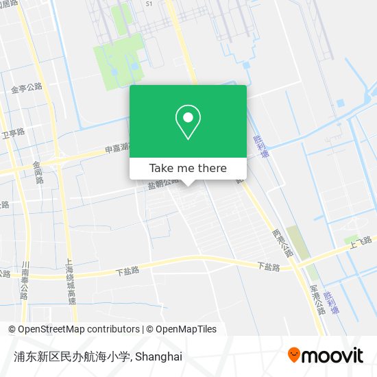 浦东新区民办航海小学 map