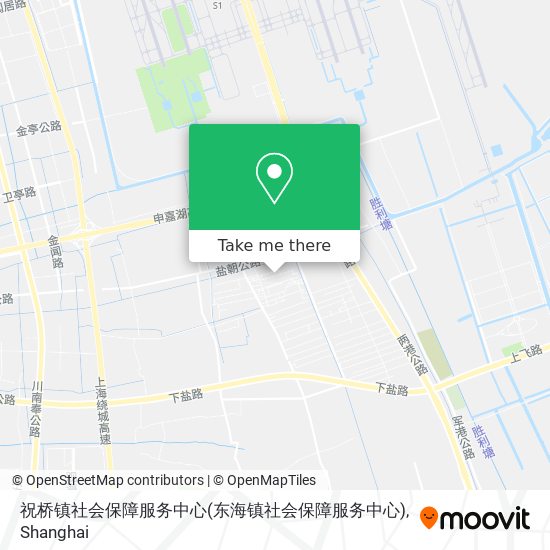 祝桥镇社会保障服务中心(东海镇社会保障服务中心) map