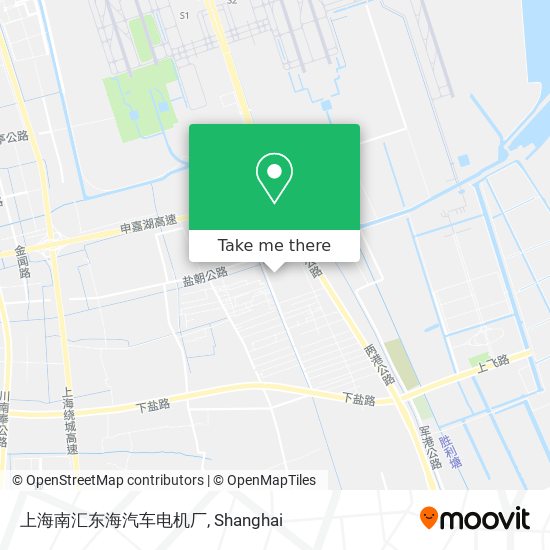 上海南汇东海汽车电机厂 map