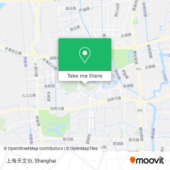 上海天文台 map